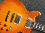 Custom Shop Vintage one piece body and neck lp guitar Double Cut Body ES