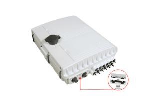 China 15mm Output 250*200*72mm 12 Port Fiber Termination Box factory