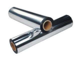 China Printed Vmpet Coated PE Film Rolls For Packaging Material 6 mic 96-97% Reflectivity factory