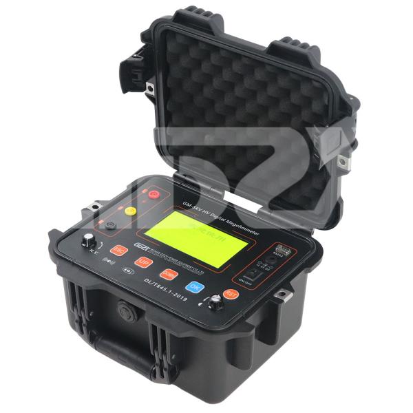 GM-5kV 5-10KV High Power Adjustable Digital Display High Voltage Megohm Meter Electronic Insulation Resistance Tester With Prin