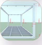 Sandwich Panels Flat Pack Prefab House Mining Site Accommodation Use