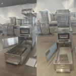 PFG-5910 8 Head 55L 220V Gas Chicken Pressure Fryer (CE ,Manufacturer)