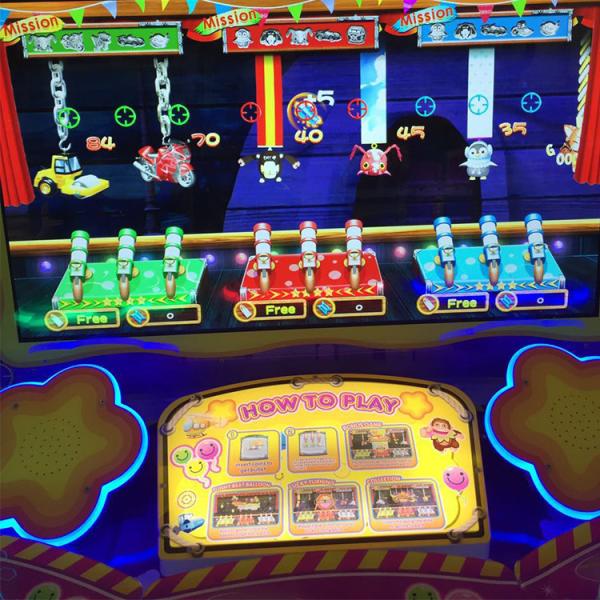 Crazy Toy City Coin Pusher Arcade Redemption Game Machine For Amusement Park