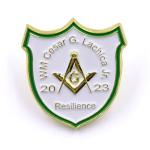 School Enamel Metal Badges Corporate Pin Badges Pin On Type