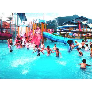 China Fiberglass Kids Water House Playground Inside Water Parks With Pump on sale