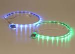SMD 5050 Led Light Up Shoes Strip Light USB Rechargeable Battery Operated