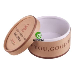 China Kraft Paper Cardboard Cylinder Tubes , Custom Logo Round Paper Tube For Tea on sale
