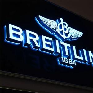 China 3d company name large letter luminous letters in solid acrylic food truck led sign factory