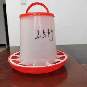China 2.5kg Pure Polypropylene Poultry Feeder Drinker factory