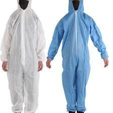 China Economical Disposable Protective Clothing Non Woven Long Sleeve Coveralls factory