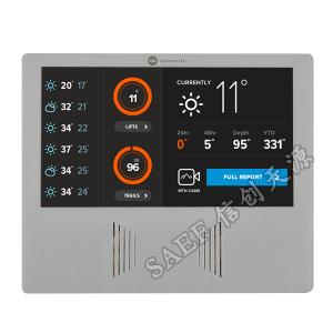 China 1024x600 Dots 7 Inch TFT Touch Screen , PCAP Touch Panel Full Viewing Angle factory