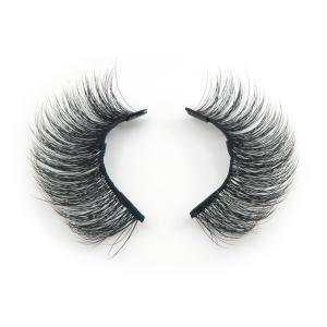 China ODM Black Natural False Eyelashes Magnetic Lashes With Eyeliner on sale