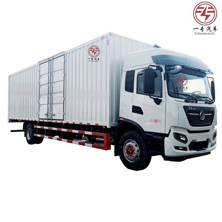 4.2-5.3m Cargo Tank Length Diesel Fuel Type Cargo Truck for Commercial Materials Transport