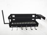 Rust Resistant Metal Wall Mounted Organizer For Home Kitchen Office Storage