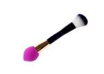 Dual Sided Professional Makeup Sponge Powder Puff With Handle For Sensitive Skin