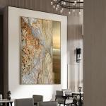 Quality Interior Accent Wall Decorations Background Star Hotel Texture Art