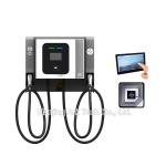 30KW 400V IP54 DC Electric Car Charging Stations 7 Inch Display And Unique UI