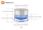 Luxury Plastic Cream Jars , Durable 50ml Cosmetic Containers Skirt Type
