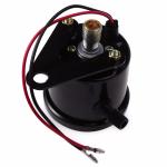 Black 12V Motorcycle Digital Speedometer , CE 140km/H Universal Motorcycle