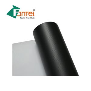 China 3.2mX50m Kraft Package Digital Printing Banner Matt Blockout Banner Material factory