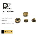 Anti Brass 4 - Parts DTM Metal Clothing Snaps