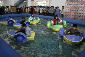 China kids hand paddle boat, water toy game factory