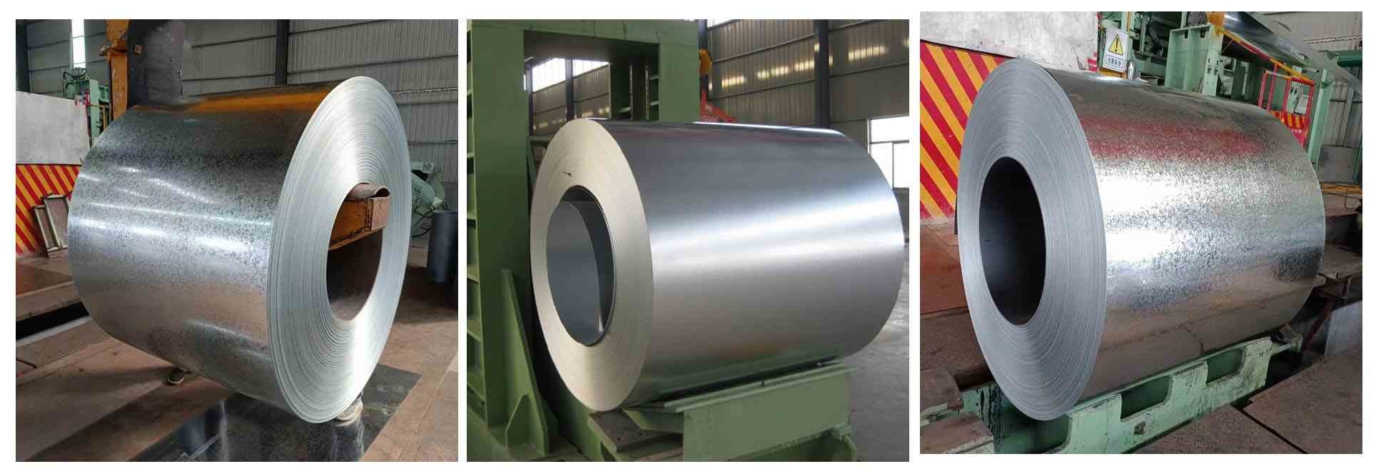 High Strength 22 Gauge Galvanized Steel Coil Dc01 Roll Zero Spangle