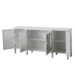 Mirrored Hotel Room Cabinets Storage Living Room Cabinet