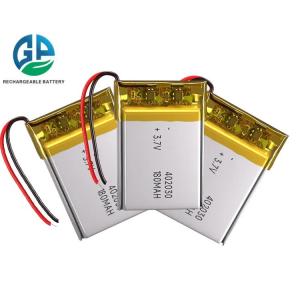 China Rechargeable 3.7 V Lipo Battery 180mah 402030 Kc Un38.3 Certified factory