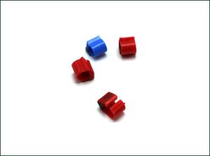 China Passive RFID Pigeon ID Rings , Pigeon Foot Ring ABS Material Environmental Friendly factory