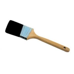 Wood Handle Black Soft Fine Bristle Varnish Brush Double Boiled