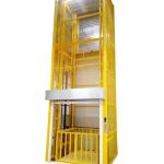 3 Ton 3 - 9m Warehouse Caged Cargo Lift Platform Freight Elevator