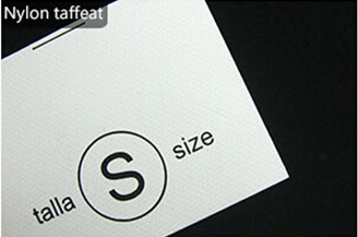 Eco - Friendly Cotton Woven Clothing Labels Tags For Clothes Embroidered