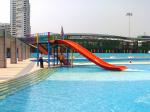 Fun Kids' Water Slides Fiberglass Pool Slide For Outdoor Water Park Equipment