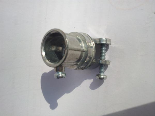 Long Lasting Protection Zinc Flexible Metal Conduit Fittings Of Combination