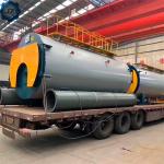 3T/H Industrial Natural Gas DieseL Fired Horizontal Steam Boiler For Mushroom