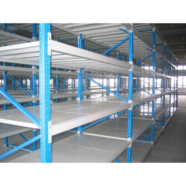 Industrial Strong and Sturdy Long Span Shelving With Easily Augmented