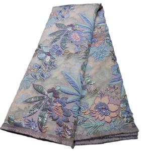 China 2023 jacquard damask design brocade fabrics with floral patterns ideal for resale by clothing and textile stores for wedding dre factory