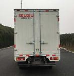 112KW 152HP Insulated Truck Box Transport Truck With Rear Lifting Tailgate