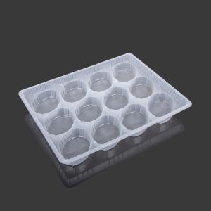 China Multi Compartment 26*22*3cm Plastic Pastry Packaging factory