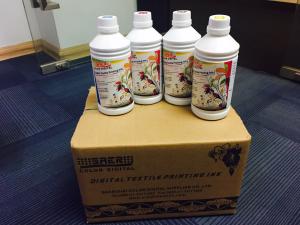 China CMYK Sublimation Printer Ink One Liter For Textile Inkjet Printer factory