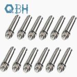 Plain Surface Stainless Steel Sleeve Anchors Cold Forming Process For Industrial