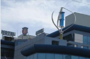 China 500W 48v Maglev Wind Turbine Generator , Customrized Color Smart Hybrid Power System factory