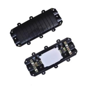 China 8 Splice Tray Fiber Optic Splice Enclosure , 24 Cores Fiber Splice Box factory