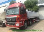 FOTON Petroleum Oil / Gasoline Delivery Truck , Crude Oil Tanker Truck 32000L