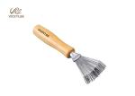 Small Wild Boar Mane 4.5 Inches Wooden Handle Hair Brush