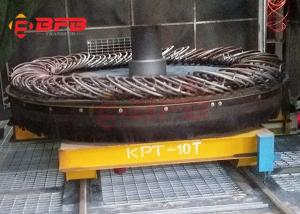 China Long Distance Electric Transfer Cart , Towed Electric Transfer Cart With Emergency Stop factory