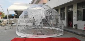 China Customzied Commercial Outdoor Clear Inflatable Bubble Tent Inflatable Trestle Tent factory
