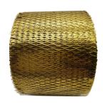 Brass 0.3mm Thick Expanded Metal Wire Mesh Diamond Hole
