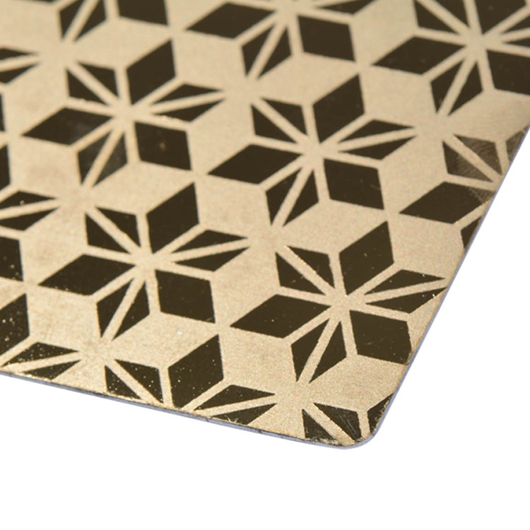 Custom Etched Stainless Steel Sheet 3mm Thickness 1219mm Width